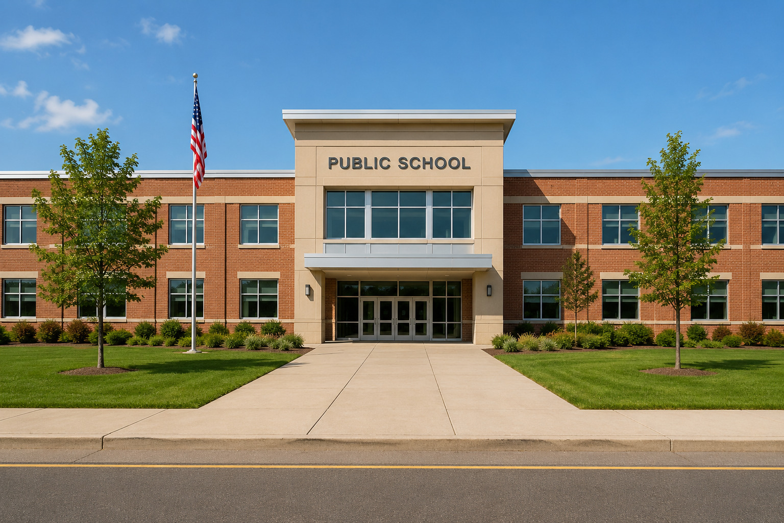 Public works construction project